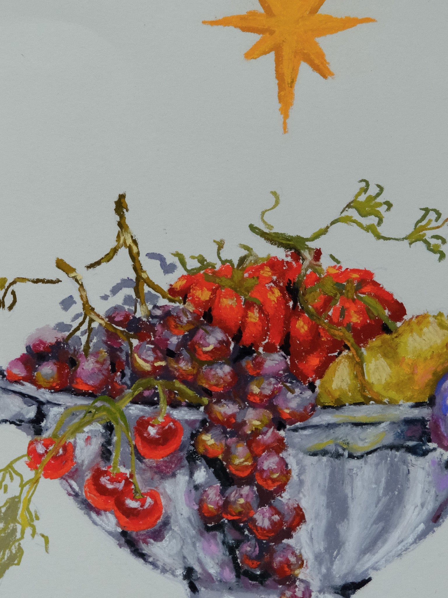 fine art poster detail papierstruktur